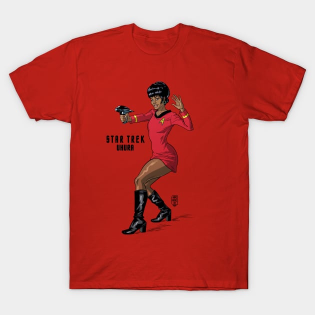 Uhura T-Shirt by drdre74